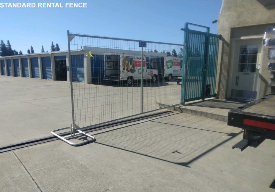 Standard Rental Fence